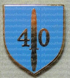 40 CDO Royal Marines Lapel Pin